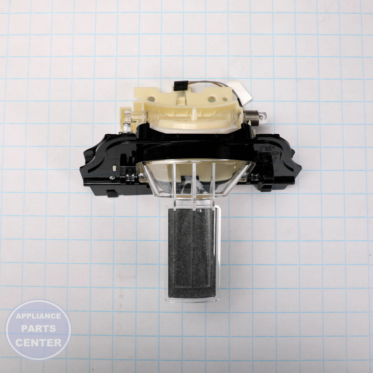 DOOR-ICE WPW10616134 - Side view with precise measurements