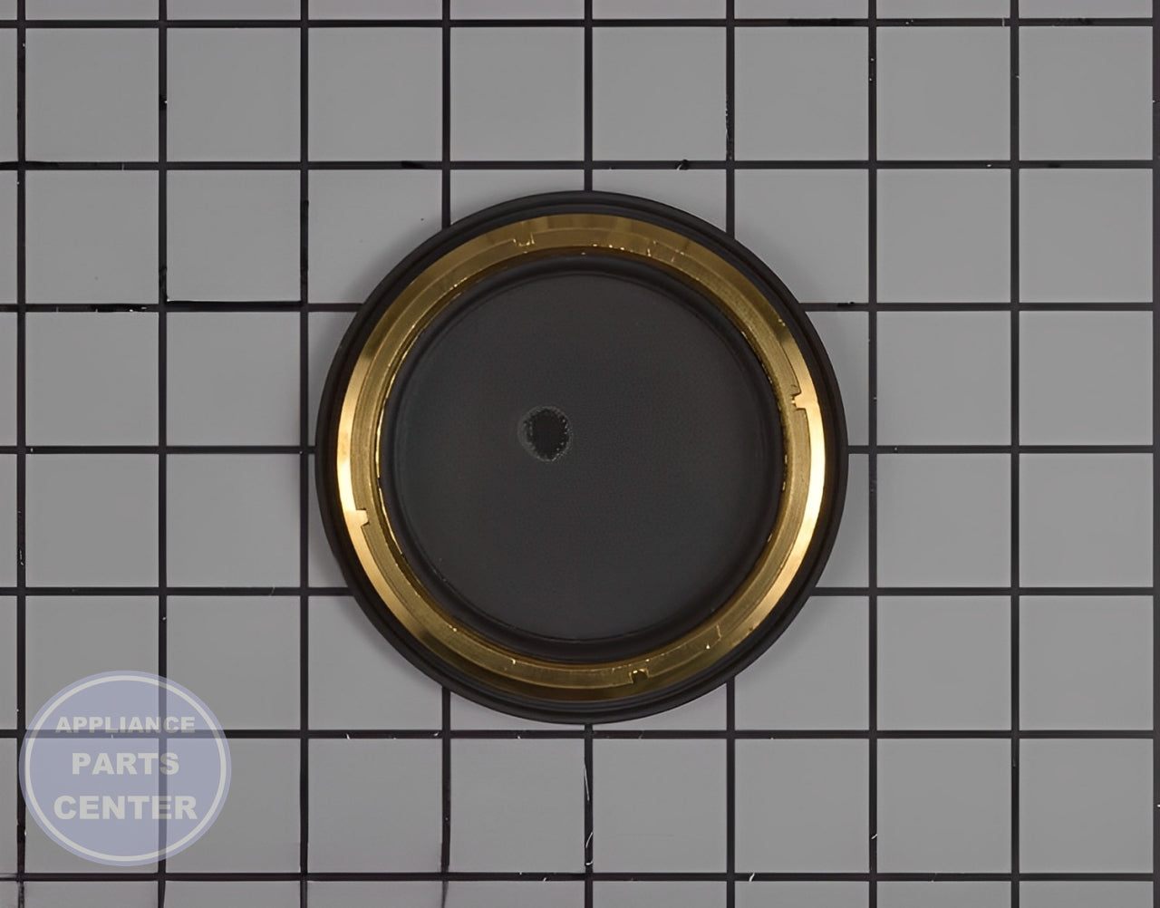 Surface Burner Cap WPW10617815 - Detailed view of gas valve control