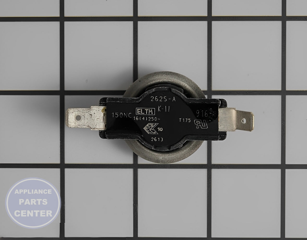 Thermostat WPW10625430 - Detailed view of temperature sensor for optimal drying results
