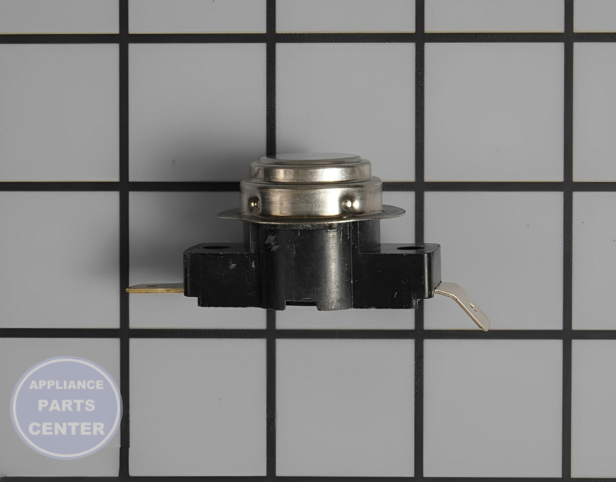 Thermostat WPW10625430 - Side view with precise measurements for accurate temperature sensing
