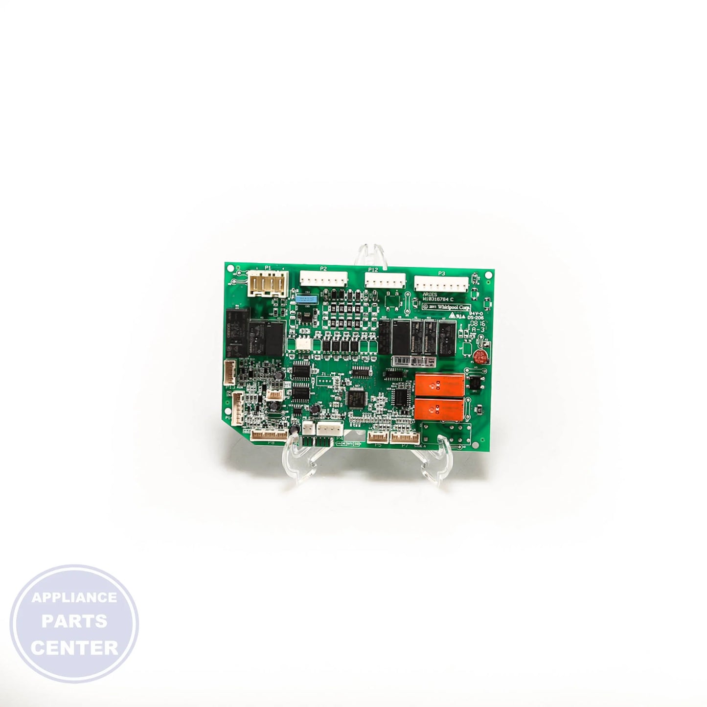 CNTRL-ELEC WPW10628307 - Side view with precise technical specs