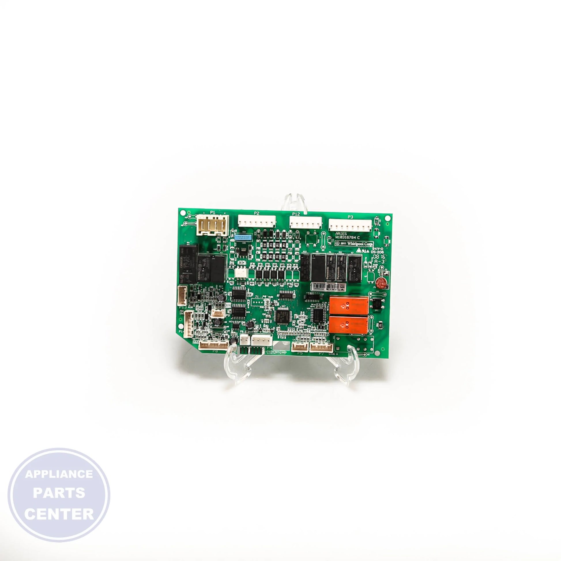 CNTRL-ELEC WPW10628307 - Side view with precise technical specs