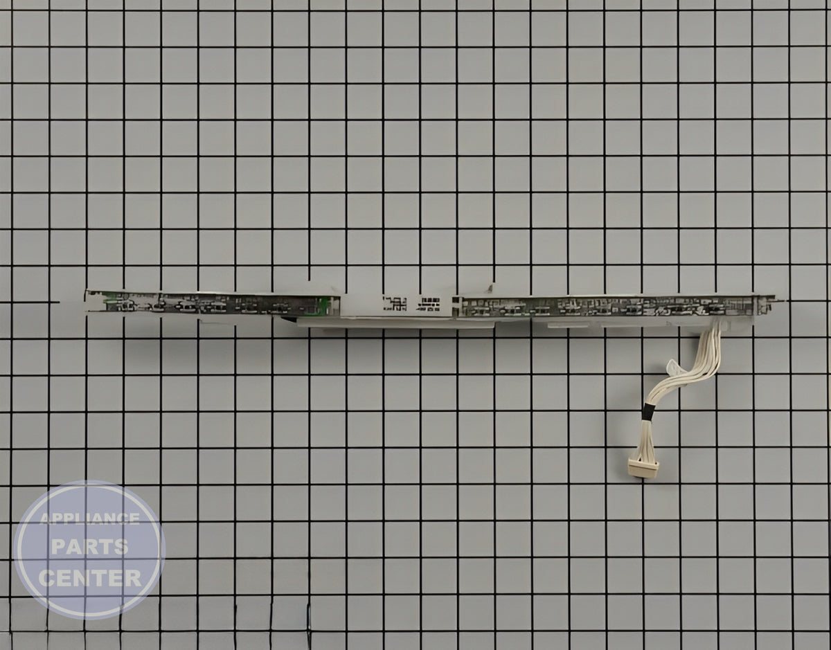 WHIRLPOOL DISHWASHER UI HOUSING WPW10629158 - Main view showing Circuit Board & Timer for various WPL Dishwasher models
