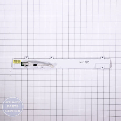 HOUSING-UI WPW10629166 - Side view with precise measurements and specs