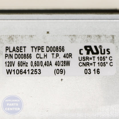 WPL BLOWER WPW10641253 - Installation in model XYZ showing key mounting points