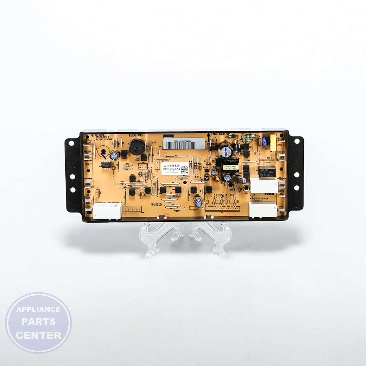 WPL CNTRL-ELEC WPW10655829 - Installation in W10655829 showing key mounting points