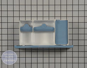 WHIRLPOOL DRAWER WPW10658443 - Main view showing efficient dispensing for WPL Washing Machines