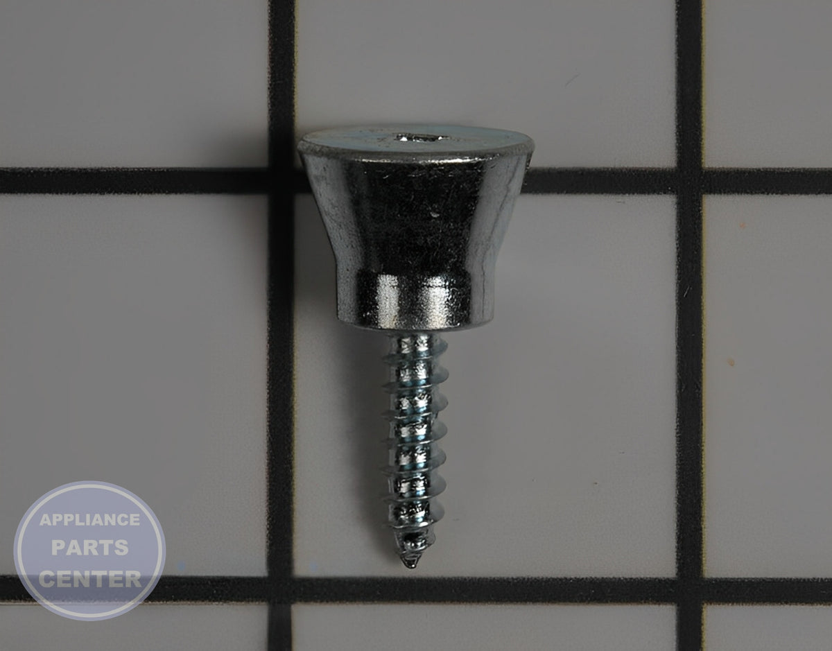 WHIRLPOOL REFRIGERATOR DOOR HANDLE SCREW WPW10661886 - Main view showing secure grip for various models