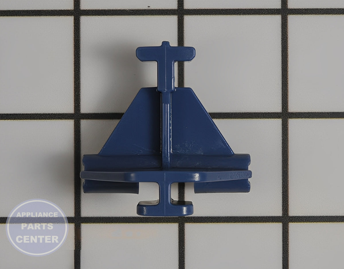 WHIRLPOOL DISHWASHER SILVERWARE UTENSIL BASKET SUPPORT CLIP - Main view showing secure support for specific dishwasher models