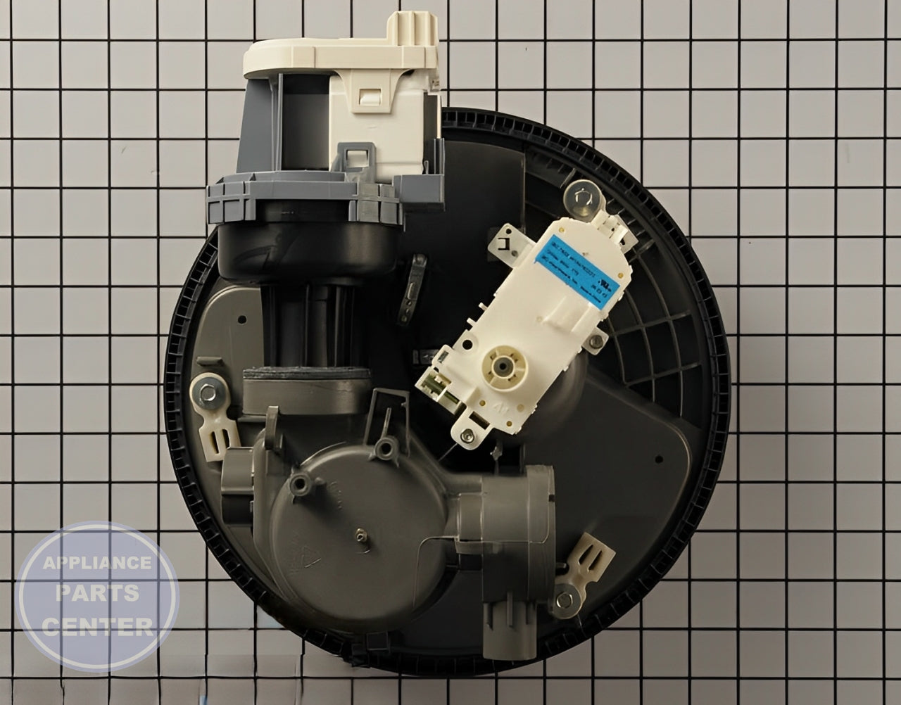 WHIRLPOOL WPW10671942 Dishwasher Pump & Motor - Main view showing efficient pumping for Whirlpool models