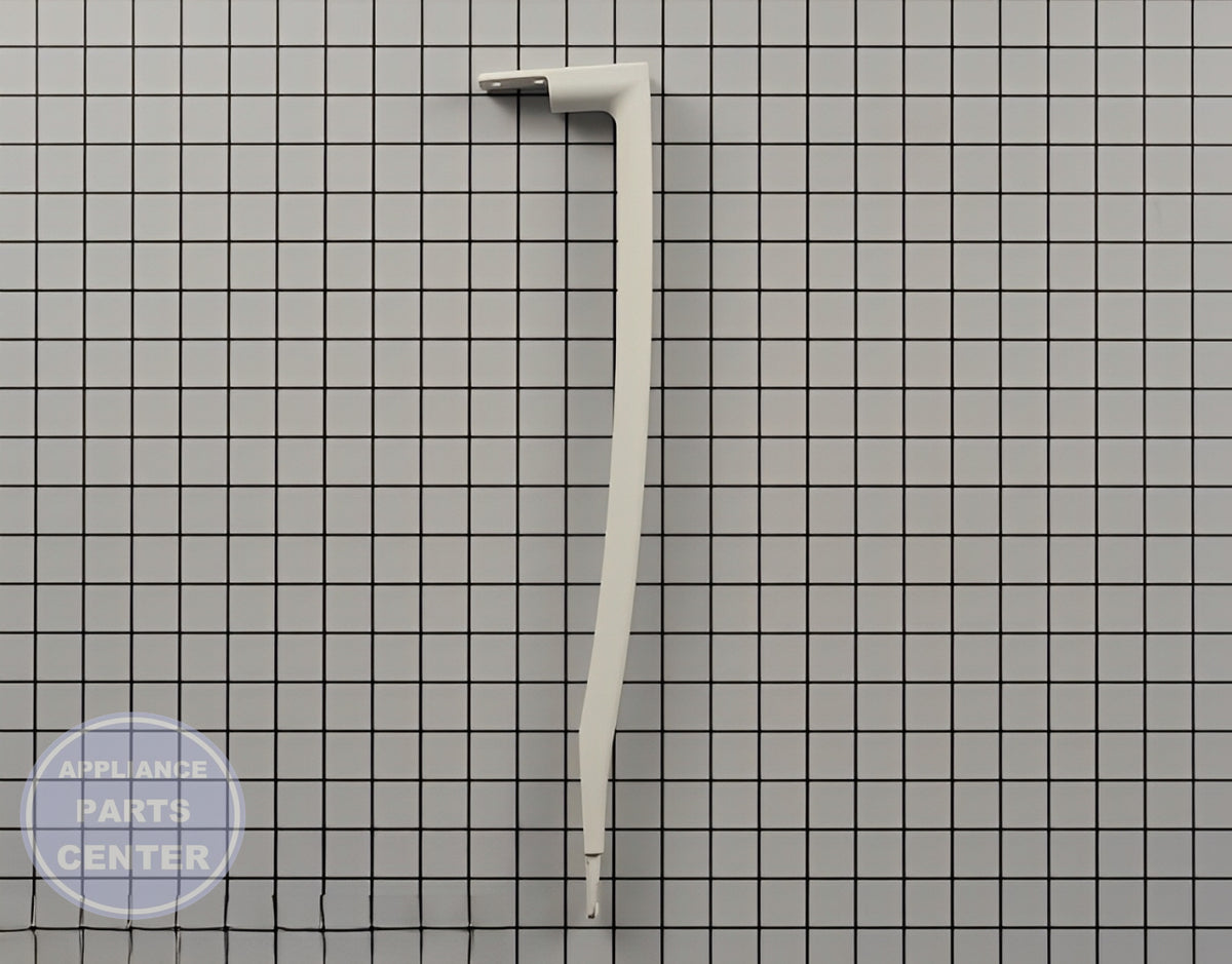 Whirlpool Refrigerator White Door Handle WPW10672333 - Main view showing sturdy grip for various models