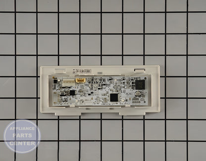 Control Board WPW10677118 - Detailed view of circuit board & timer