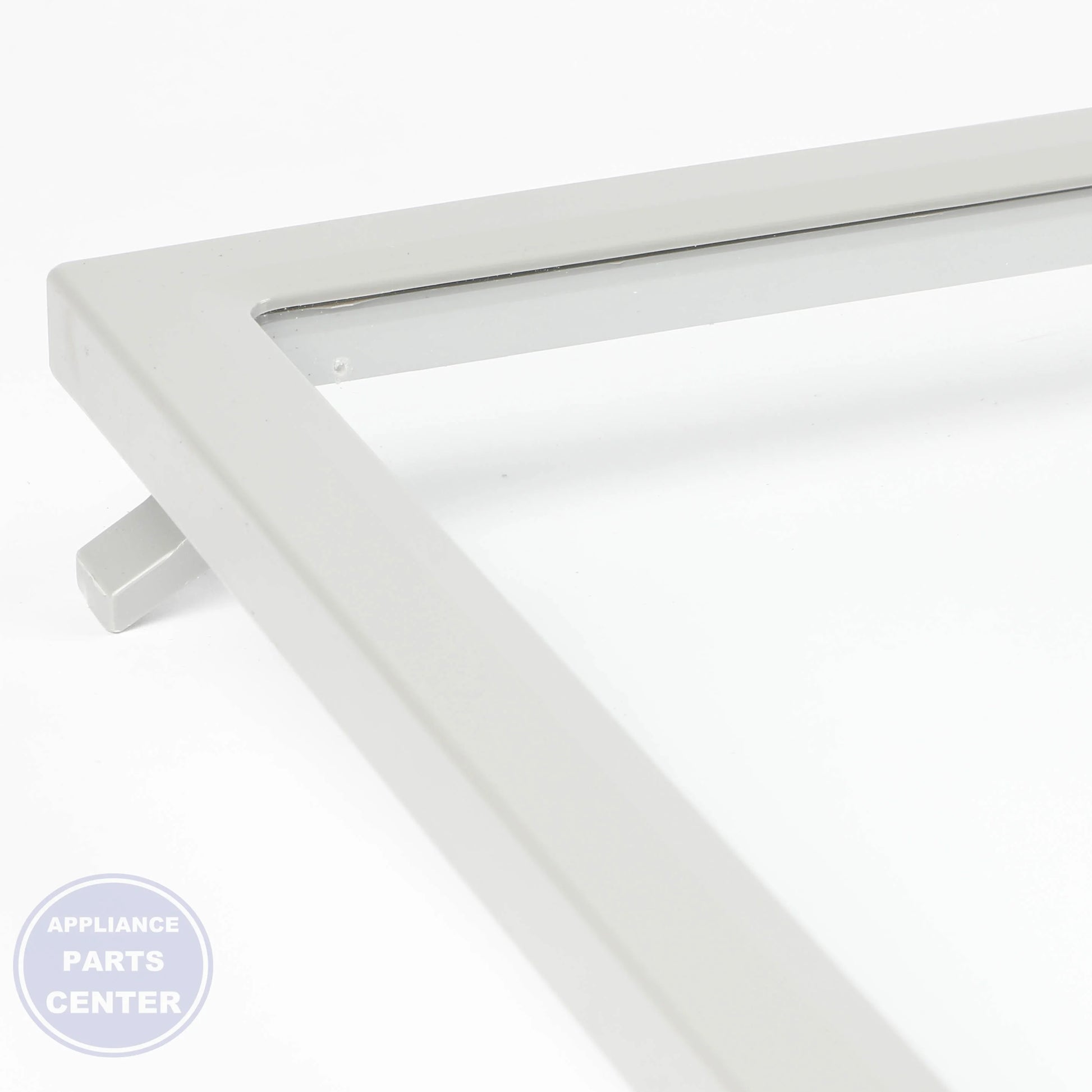 Whirlpool SHELF-GLAS WPW10704017 - Installation in Maytag model showing key mounting points