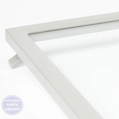 Whirlpool SHELF-GLAS WPW10704017 - Installation in Maytag model showing key mounting points