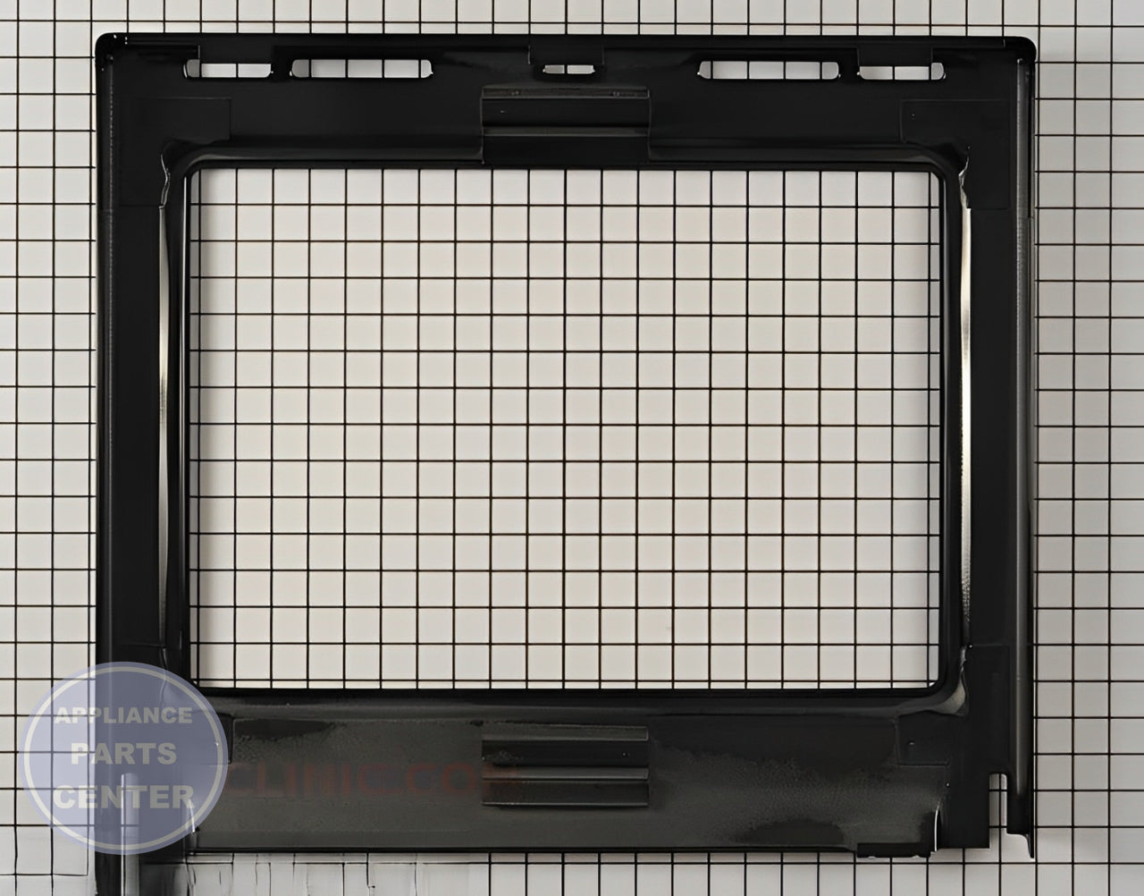 WHIRLPOOL GLASS FRAME WPW10709147 - Main view showing secure closure for various models