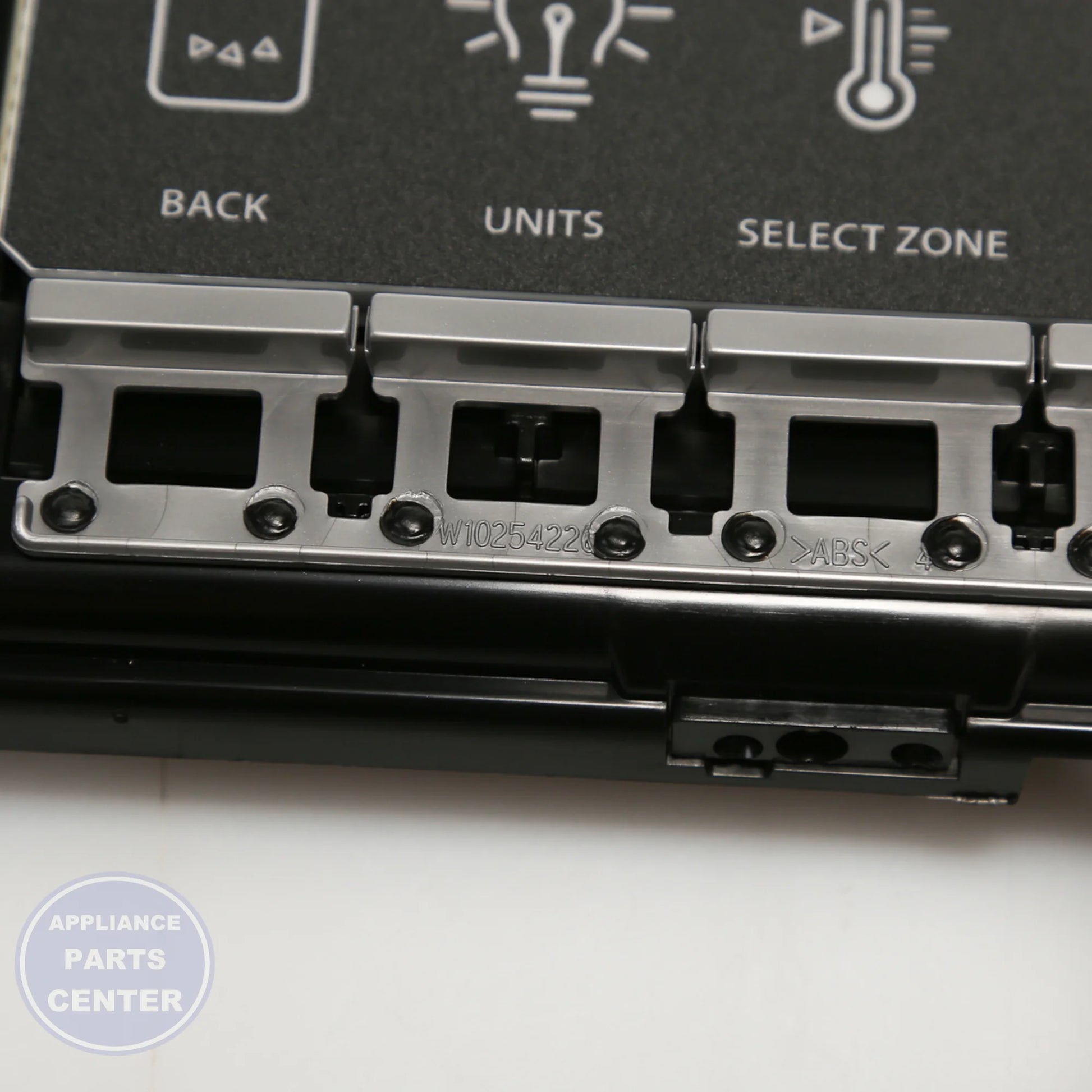 WPL CNTRL-ELEC WPW10714049 - Installation in WPL Refrigerator showing key mounting points