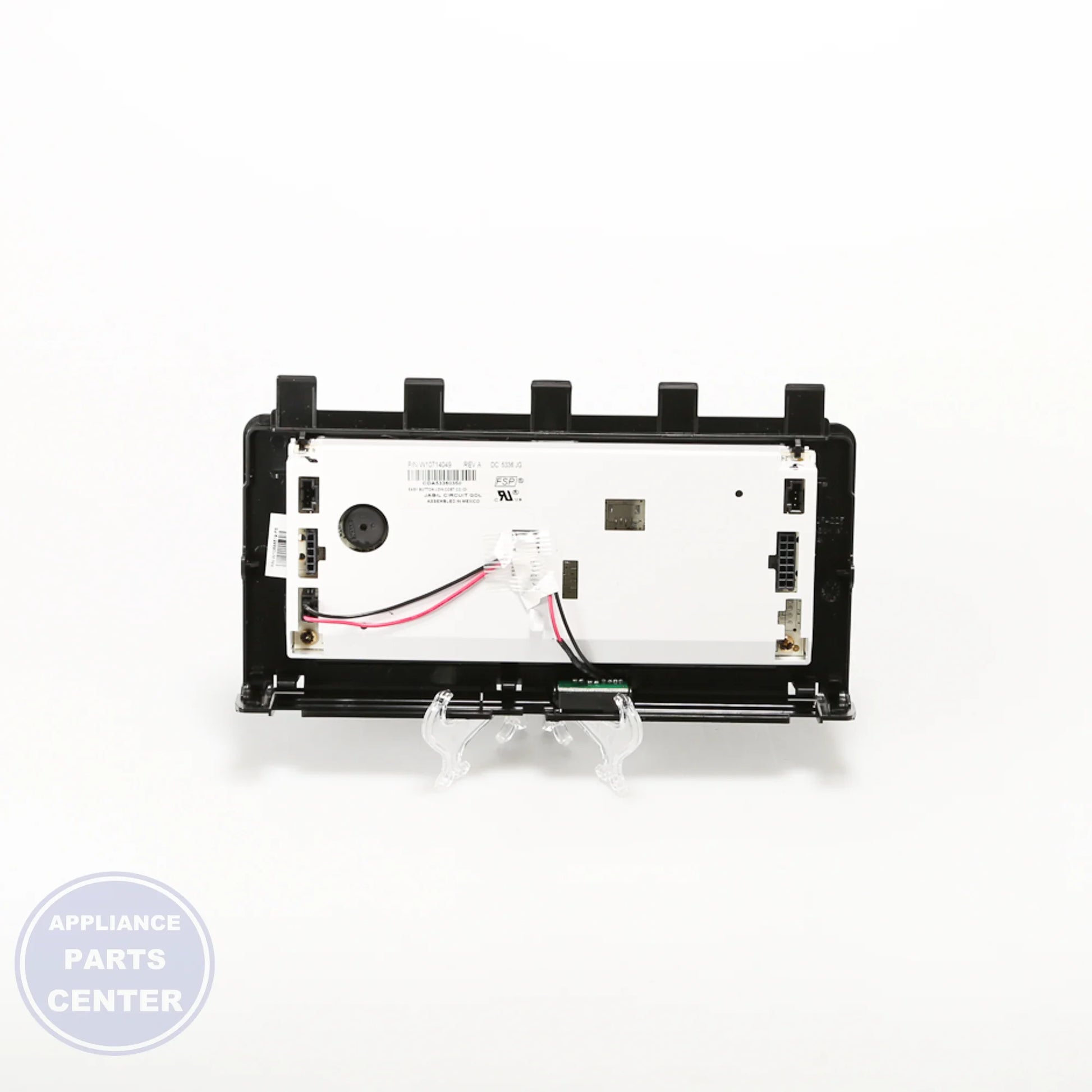 WPL CNTRL-ELEC WPW10714049 - Installation in WPL Refrigerator showing key mounting points