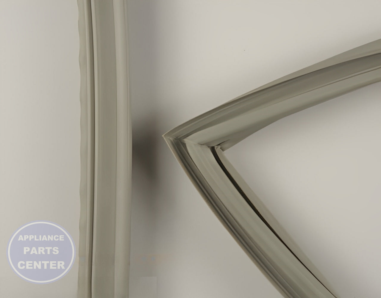 WHIRLPOOL REFRIGERATOR FREEZER DOOR GASKET SEAL WPW10714545 - Main view showing tight seal for various models