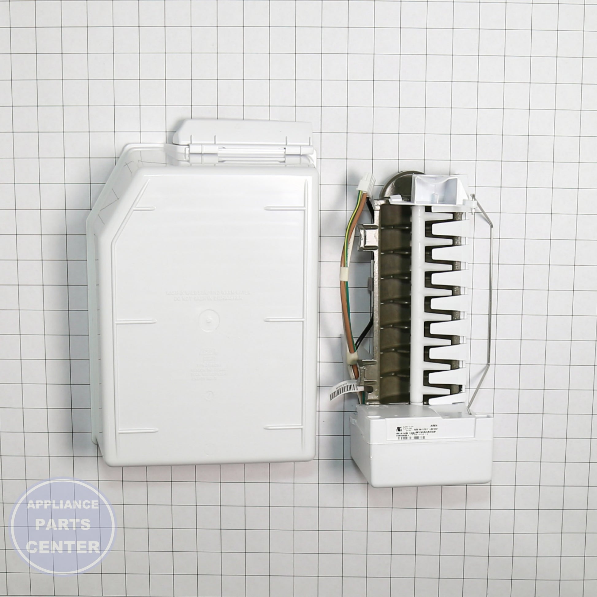 WPL ICEMAKER WPW10715709 - Installation in specific model showing key mounting points