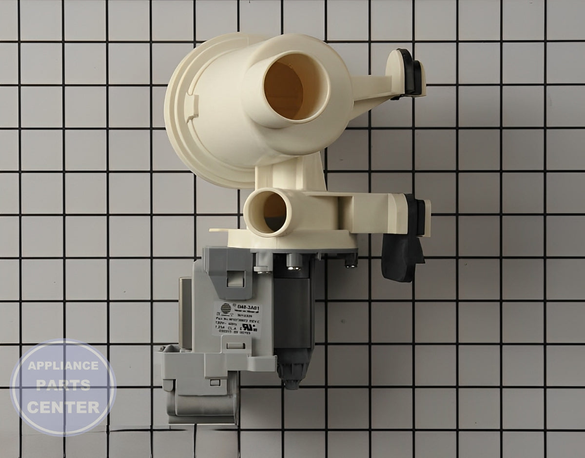 WHIRLPOOL WASHER WATER PUMP WPW10730972 - Main view showing efficient drainage for WPL Washing Machines