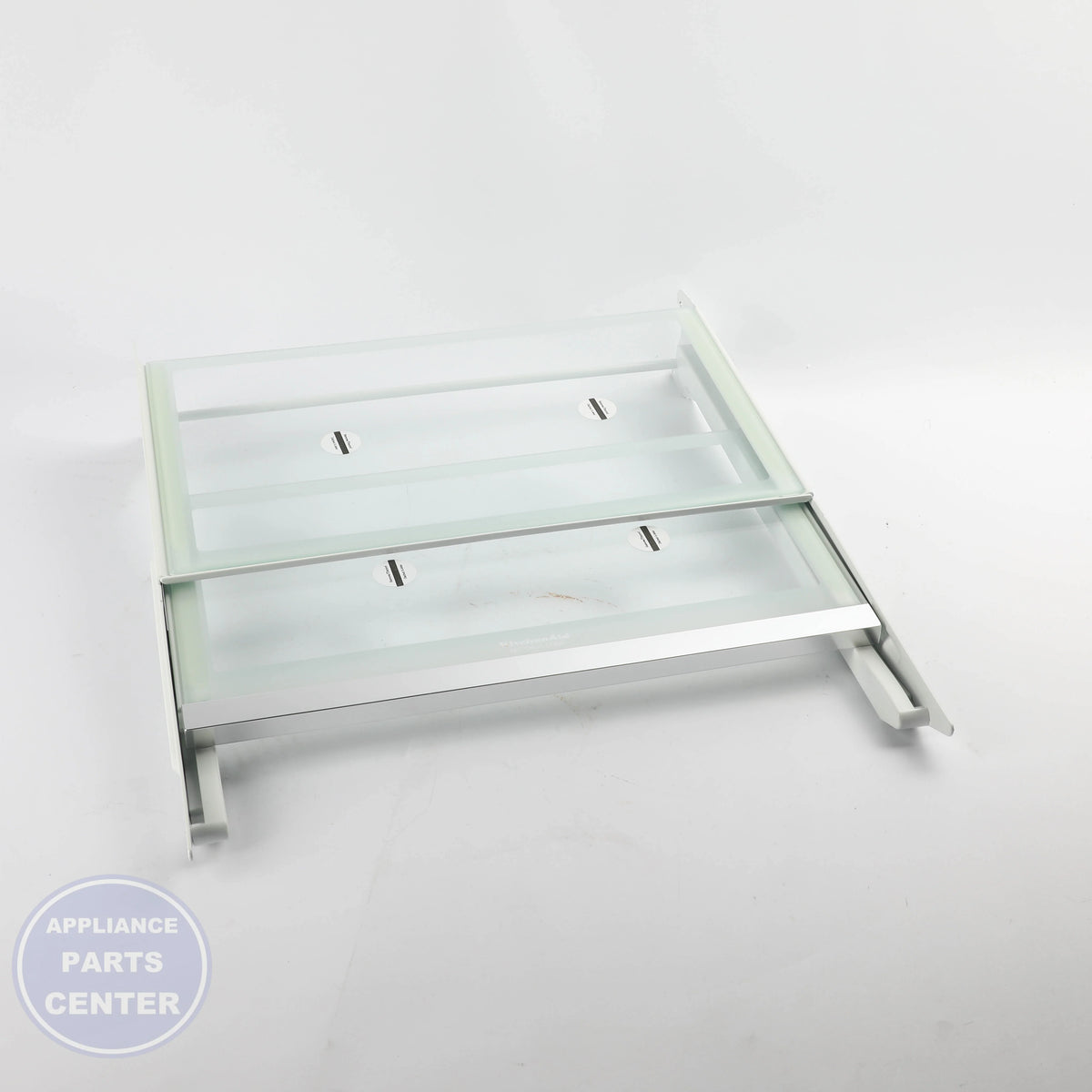 WPL SHELF-GLAS WPW10737427 - Installation in W10737427 showing easy mounting points
