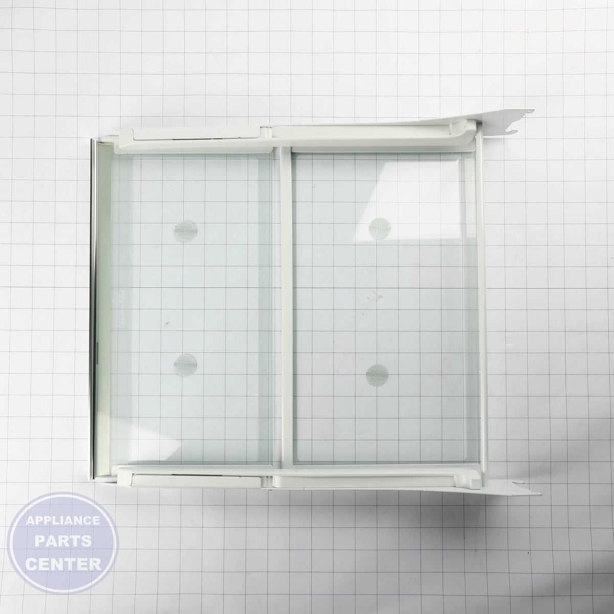 WPL SHELF-GLAS WPW10737427 - Installation in W10737427 showing easy mounting points