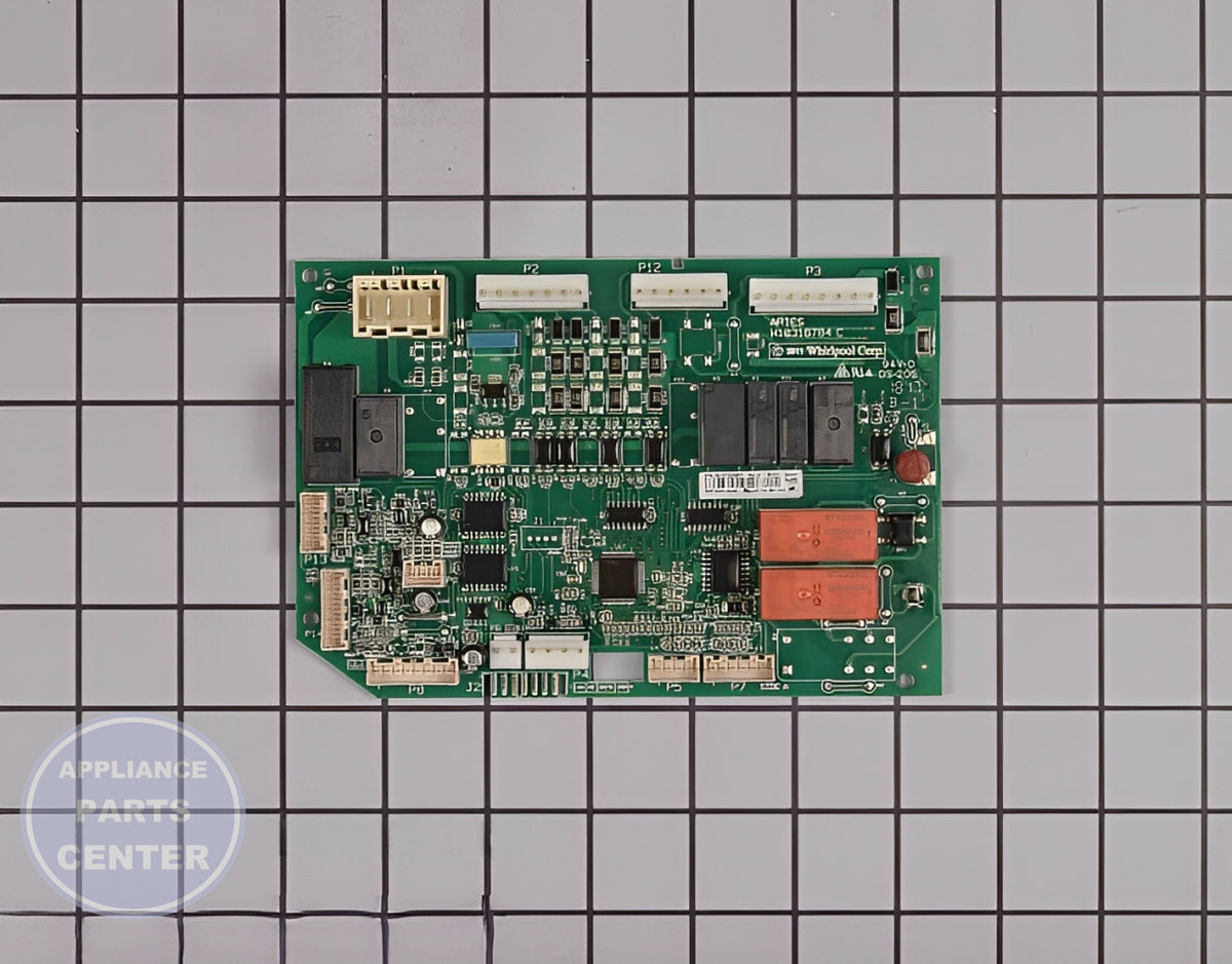 WHIRLPOOL REFRIGERATOR ELECTRONIC CONTROL BOARD WPW10743957 - Main view showing precise temperature control for Whirlpool refrigerator models