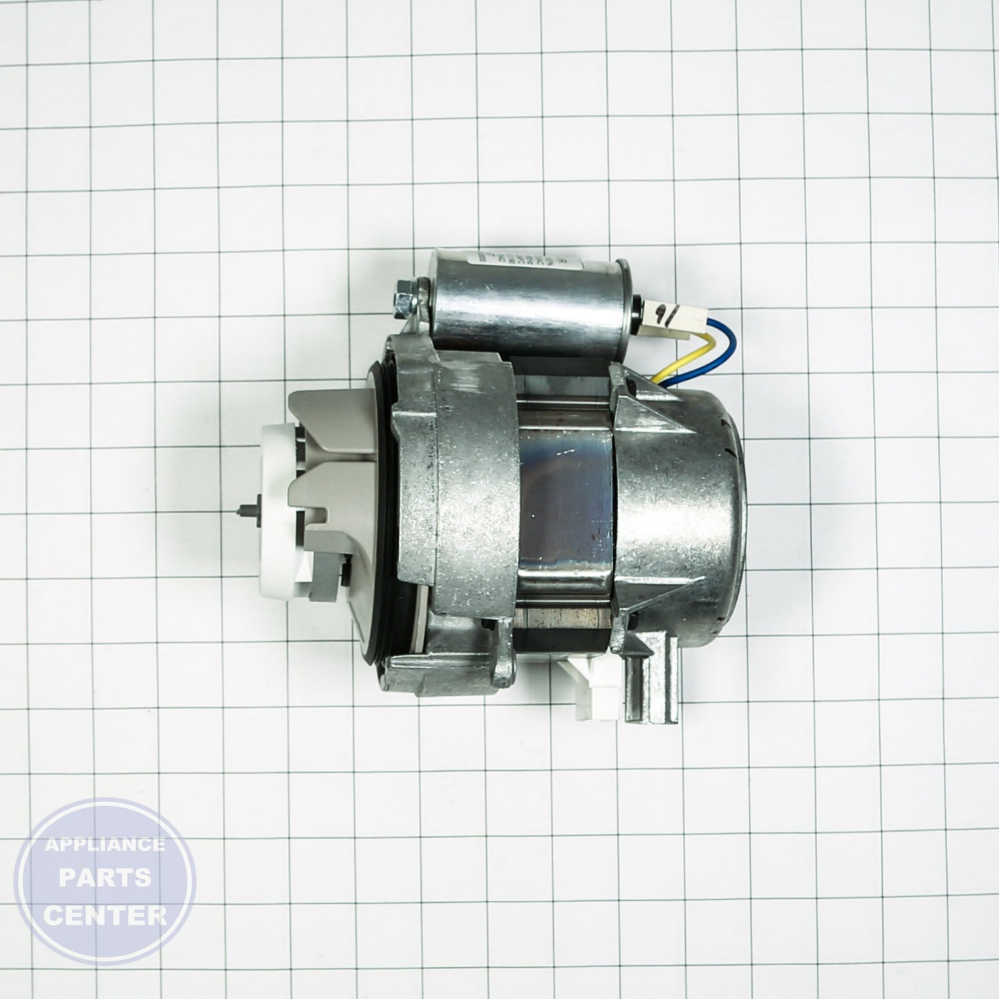 WPL MOTOR-PUMP WPW10757216 - Installation in WPL model showing key mounting points