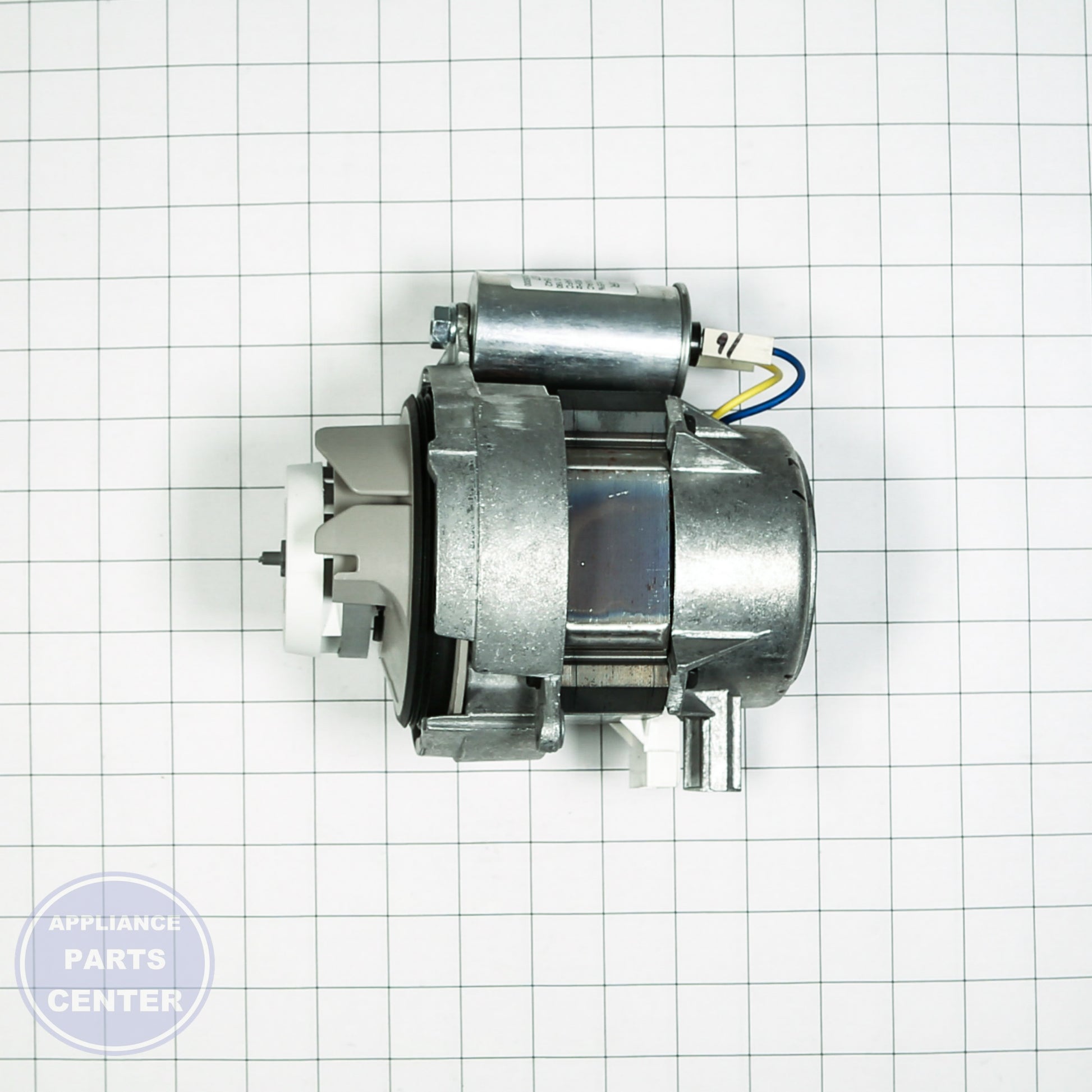 WPL MOTOR-PUMP WPW10757216 - Installation in WPL model showing key mounting points