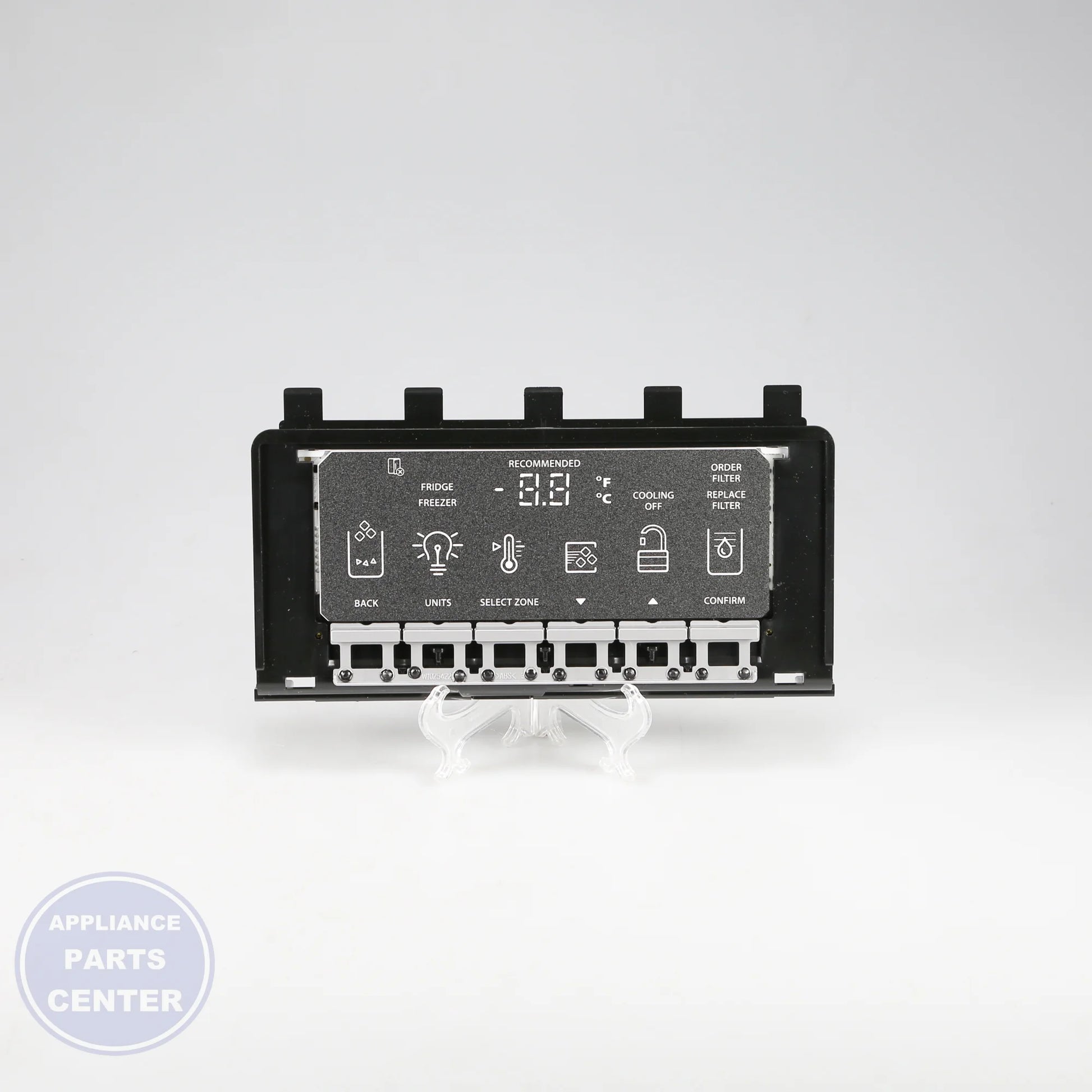 WPL CNTRL-ELEC WPW10758681 - Main view showing circuit board & timer for various refrigerator models
