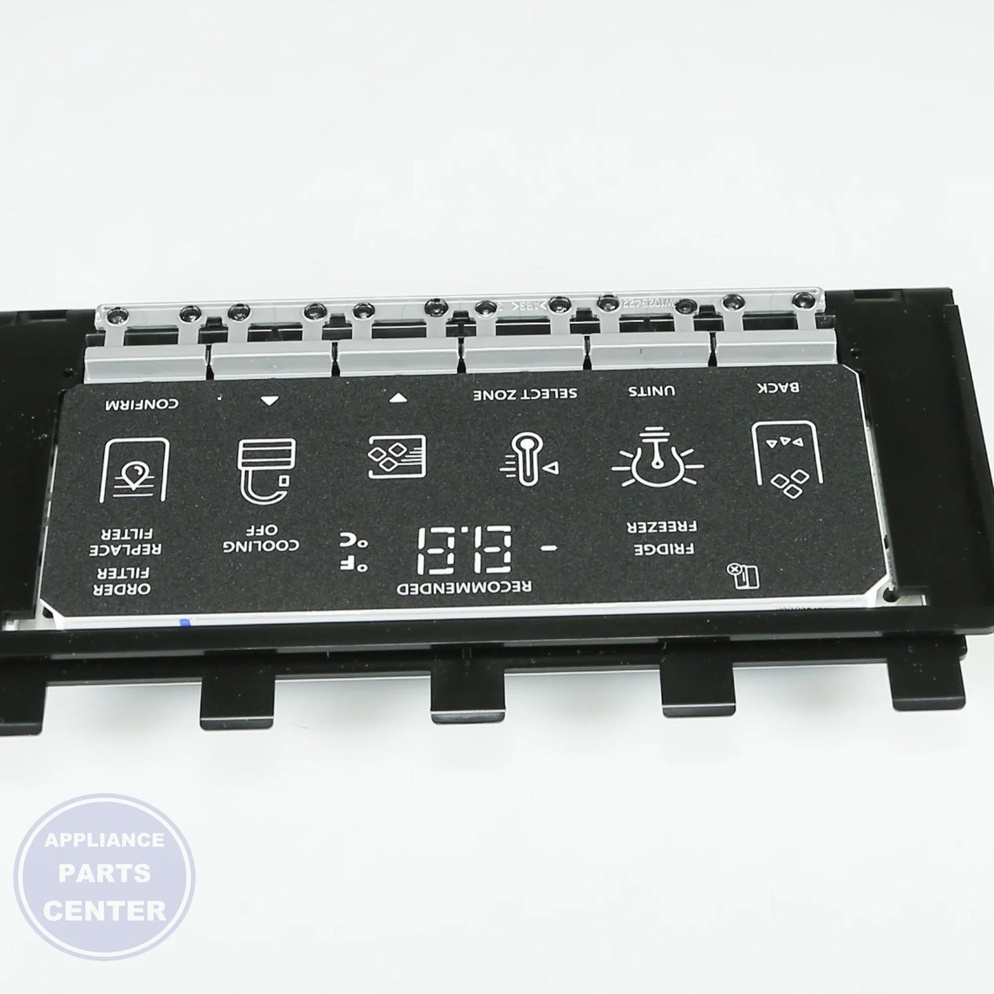 WPL CNTRL-ELEC WPW10758681 - Installation in WPL refrigerator showing key mounting points