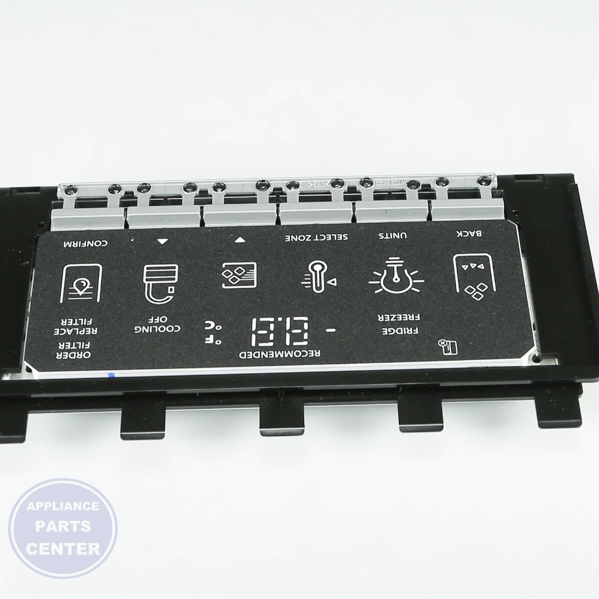 WPL CNTRL-ELEC WPW10758681 - Installation in WPL refrigerator showing key mounting points