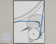 WHIRLPOOL DRYER DRUM BELT WPY312959 - Main view showing durable material for Whirlpool WPL models