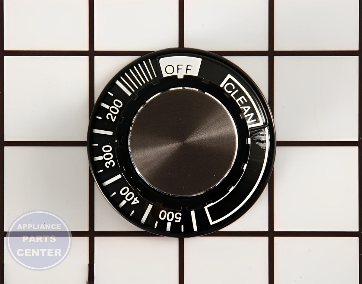 WHIRLPOOL DISHWASHER THERMOSTAT KNOB WPY703499 - Main view showing ergonomic design for WPL models