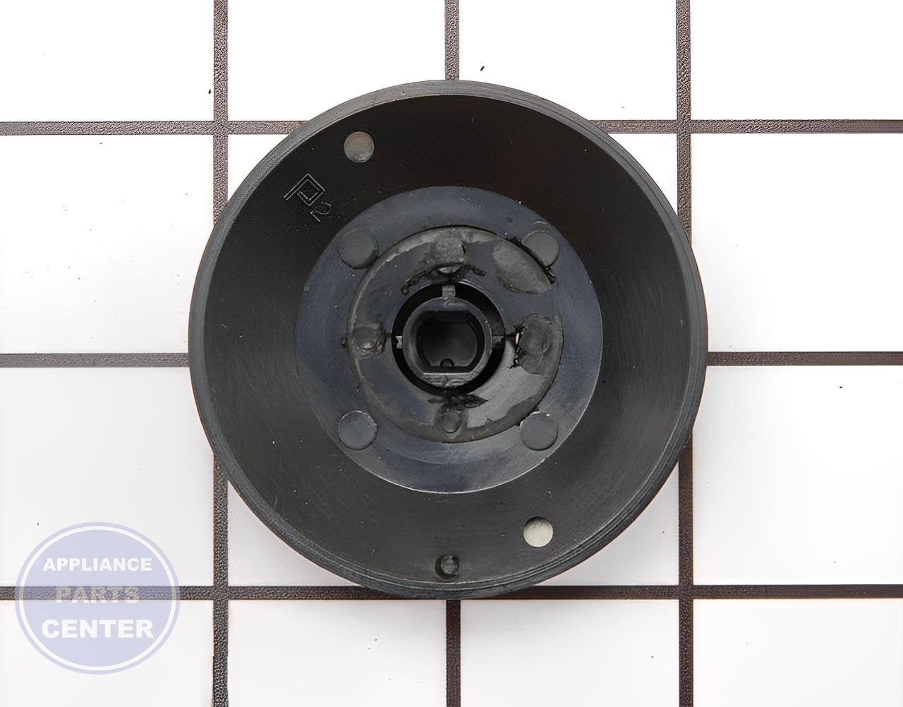 Selector Knob WPY704841 - Side view with precise measurements for accurate fit