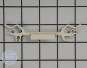WPL CLIP- ADJU WPY912709 - Main view showing secure dishrack placement for WPL Dishwasher models