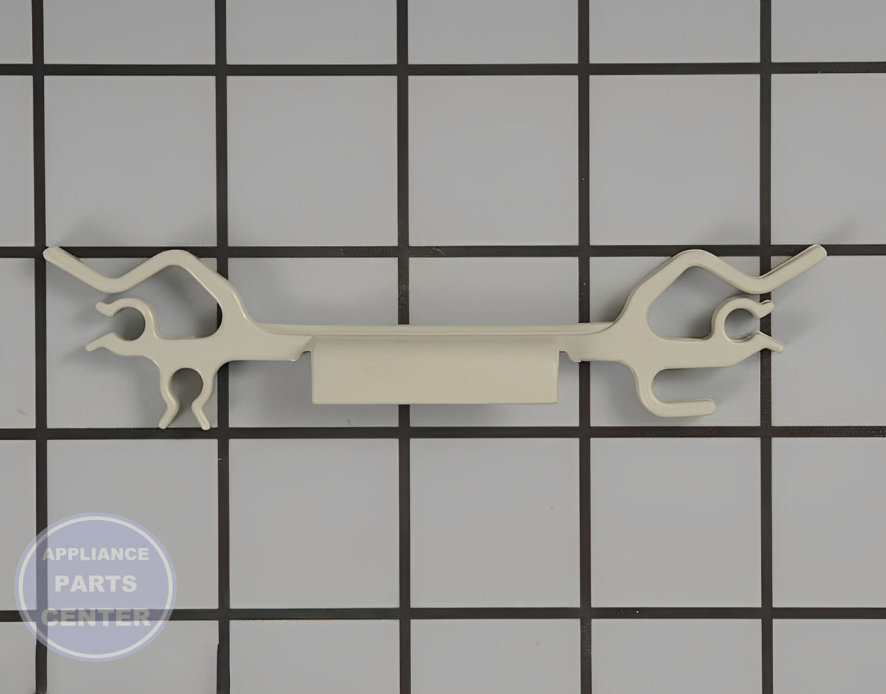WPL CLIP- ADJU WPY912709 - Main view showing secure dishrack placement for WPL Dishwasher models