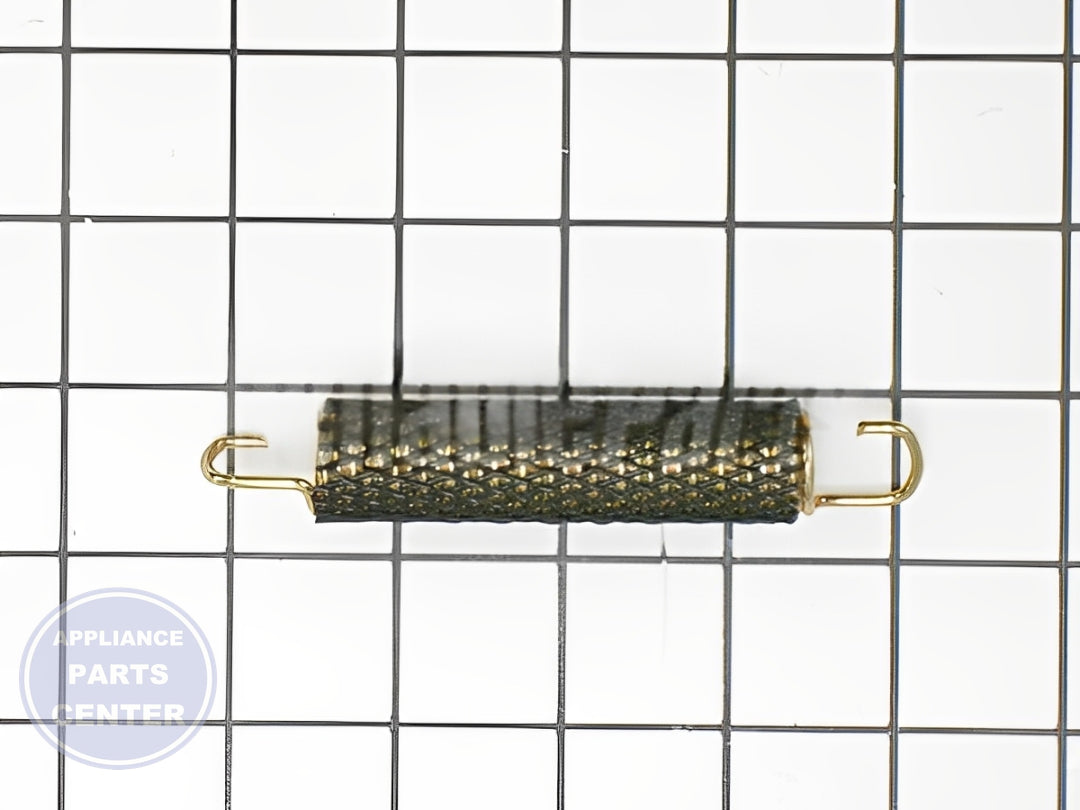 GE REFRIGERATOR FRESH FOOD DOOR CLOSURE SPRING WR01X10255 - Main view showing door closure mechanism for specific models