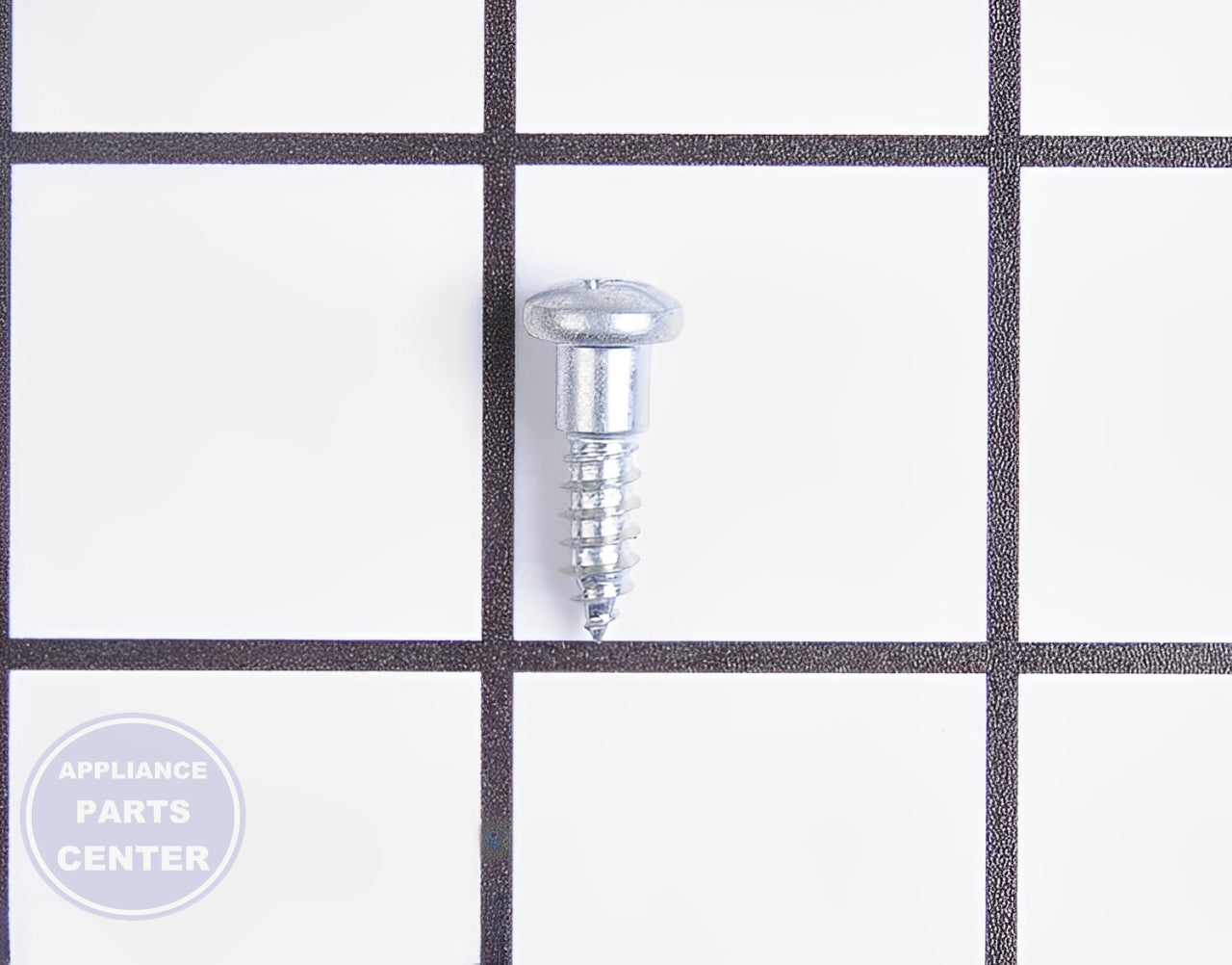 GE WR01X10858 Screw - Main view showing secure fit for GE and Hotpoint models