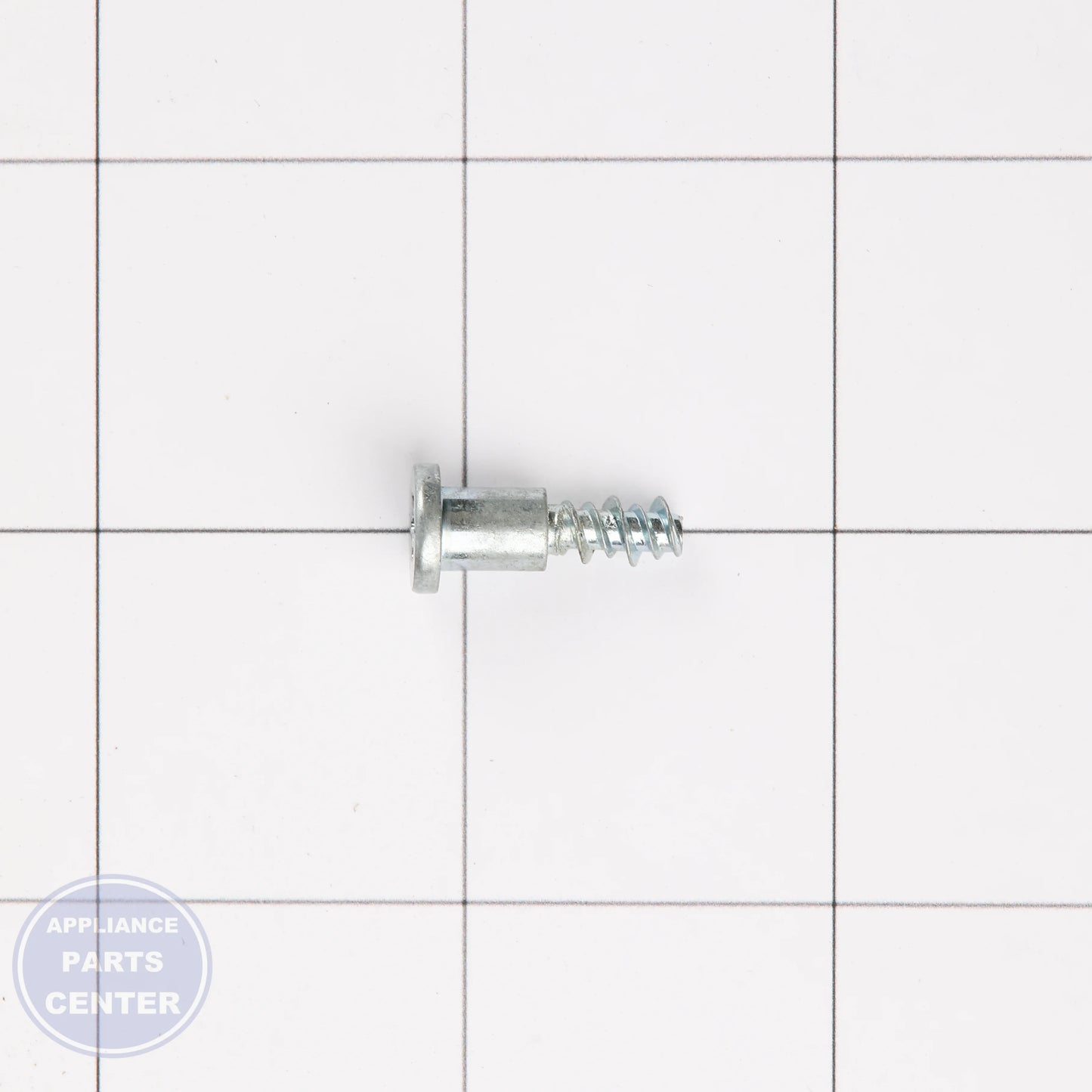 SCR10-16PL FLT25 5/8S ZN - Side view with specific measurements
