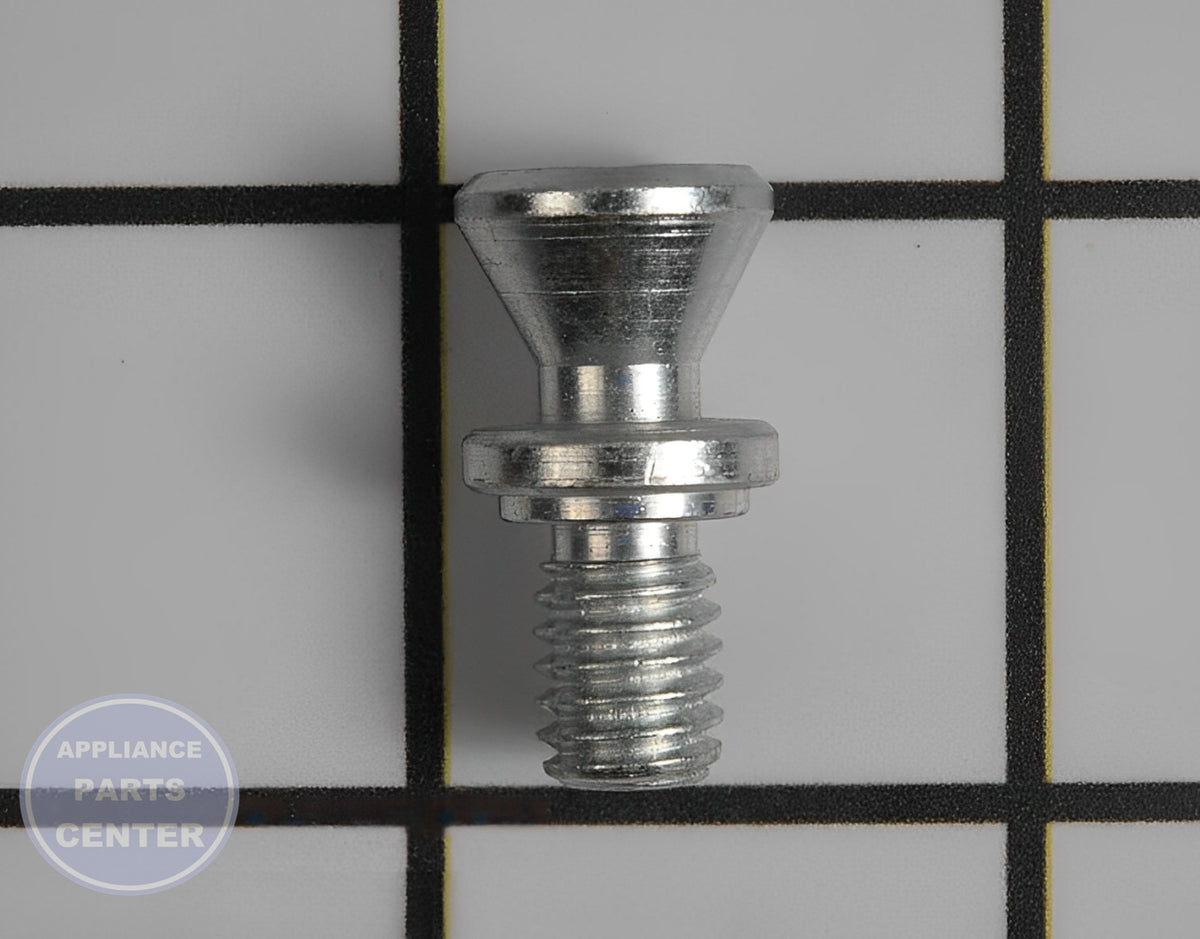 GE REFRIGERATOR FASTENER DOOR HANDLE WR01X11007 - Main view showing secure attachment for multiple models