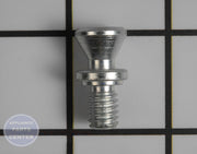 GE REFRIGERATOR FASTENER DOOR HANDLE WR01X11007 - Main view showing secure attachment for multiple models