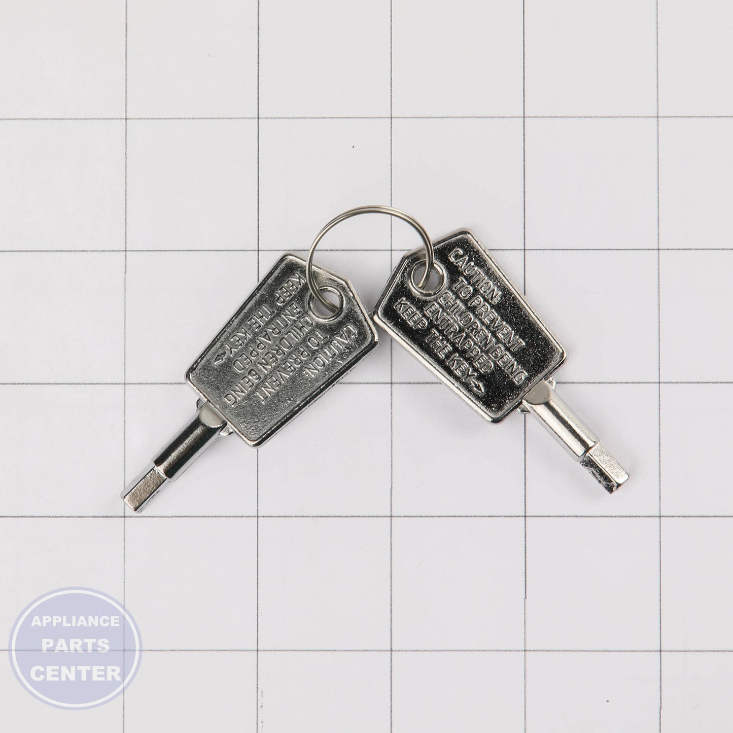DOOR KEY WR01X28053 - Side view with durable specs