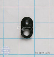 GEH HINGE CAM RISER WR02X10140 - Main view showing door alignment for GEH models