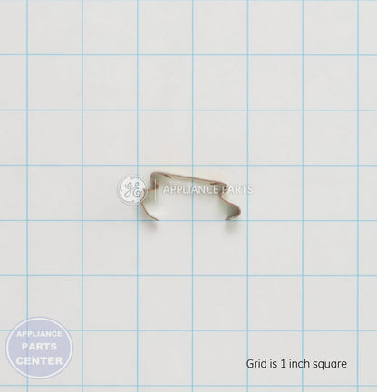 GEH CLIP GRILLE BISQUE WR02X10738 - Main view showing secure support for GEH models