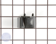 GE Closing Cam WR02X10780 - Main view showing hinge mechanism for GE Profile and Hotpoint refrigerators