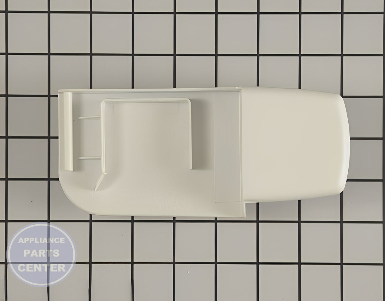 GE Shelf Support WR02X10790 - Main view showing sturdy structure for GE and Hotpoint models