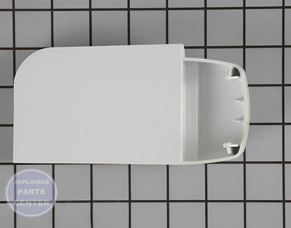 Door Shelf Support WR02X10792 - Side view with precise measurements