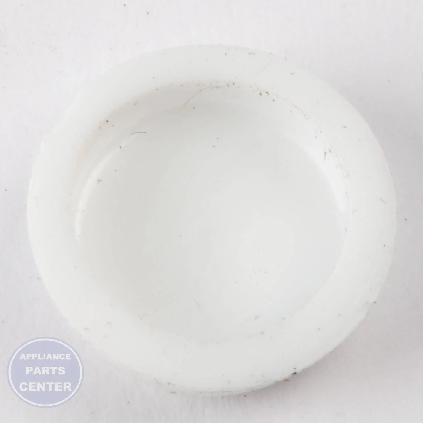 GEH COVER SCREW WHITE WR02X10824 - Main view showing secure fit for GEH Refrigerator models