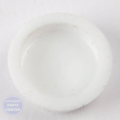 GEH COVER SCREW WHITE WR02X10824 - Main view showing secure fit for GEH Refrigerator models